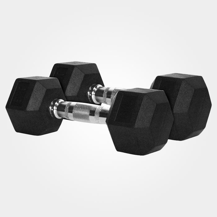 Hex Dumbbell 4Kg Set- Black